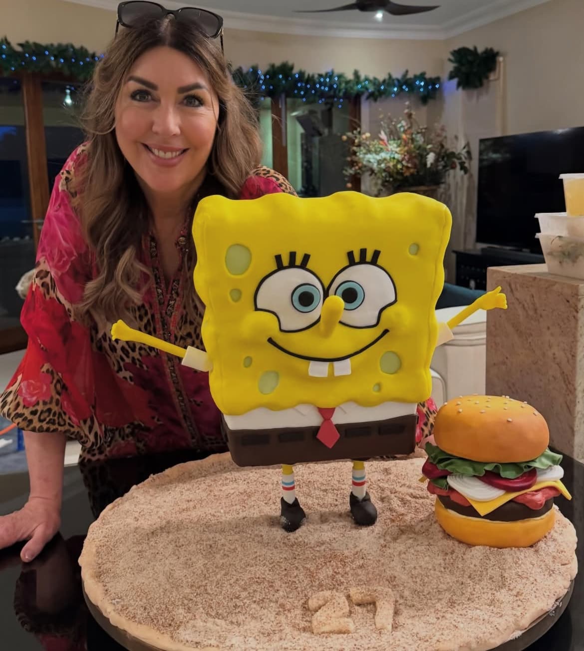 Beautiful custom wedding cake